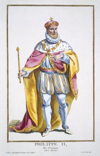 Filippo II (1527-98) Re di Spagna da 